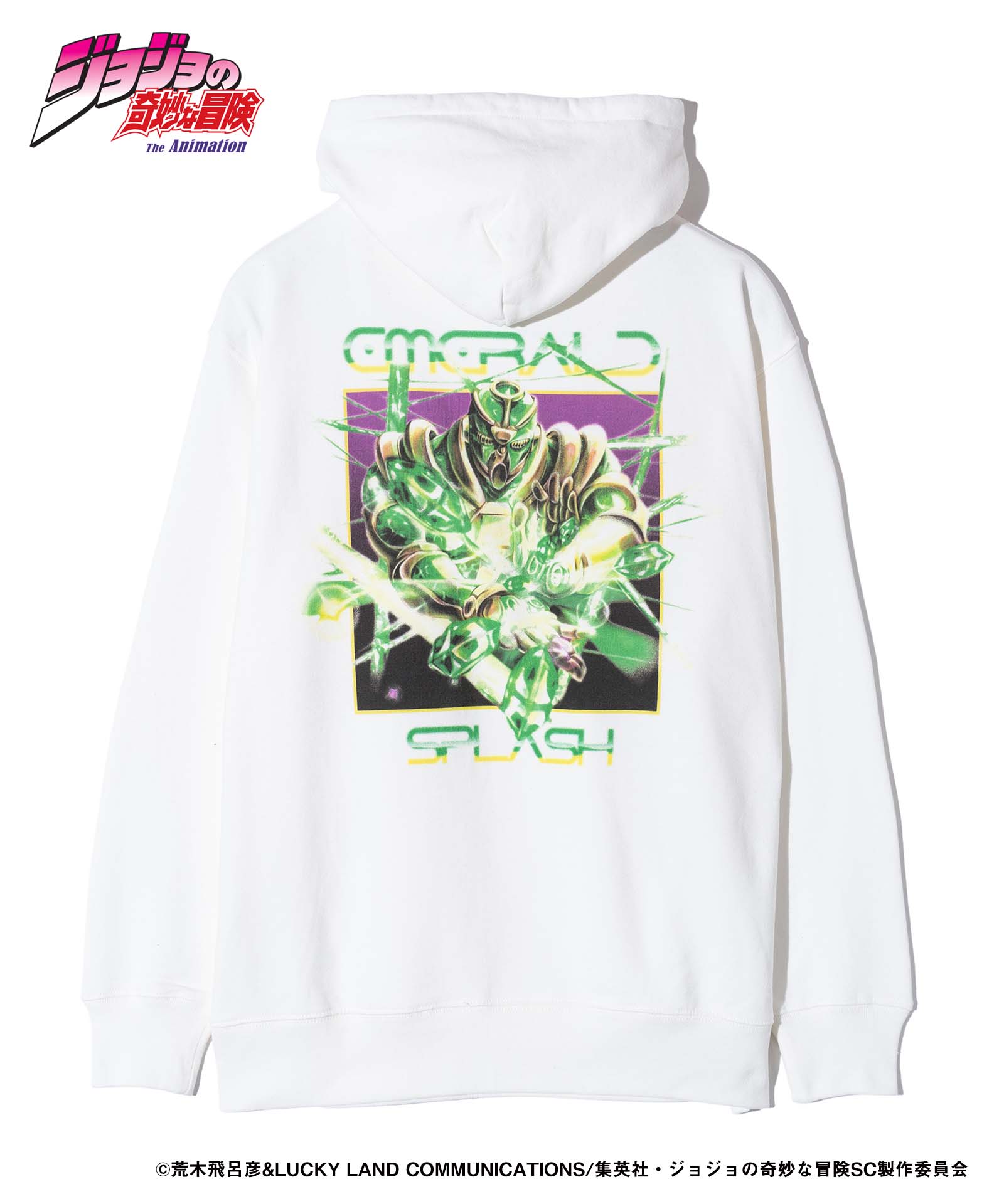 JOJO ジョジョ glamb グラム Hierophant Green Hoodie ハイエロファントグリーンフーディ