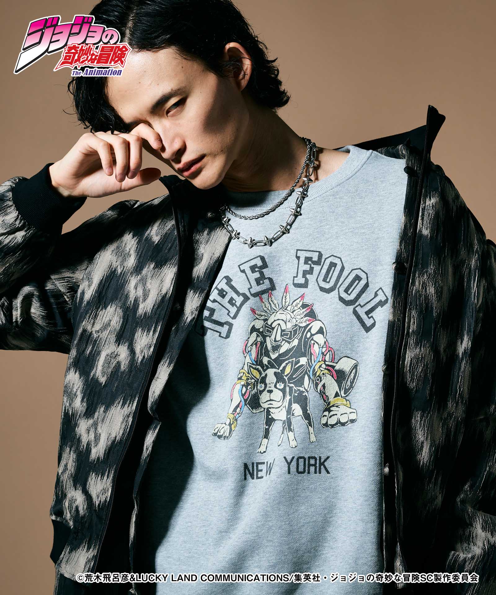 JOJO ジョジョ glamb グラム Iggy Sweat イギースウェット 愚者 ザ・フール