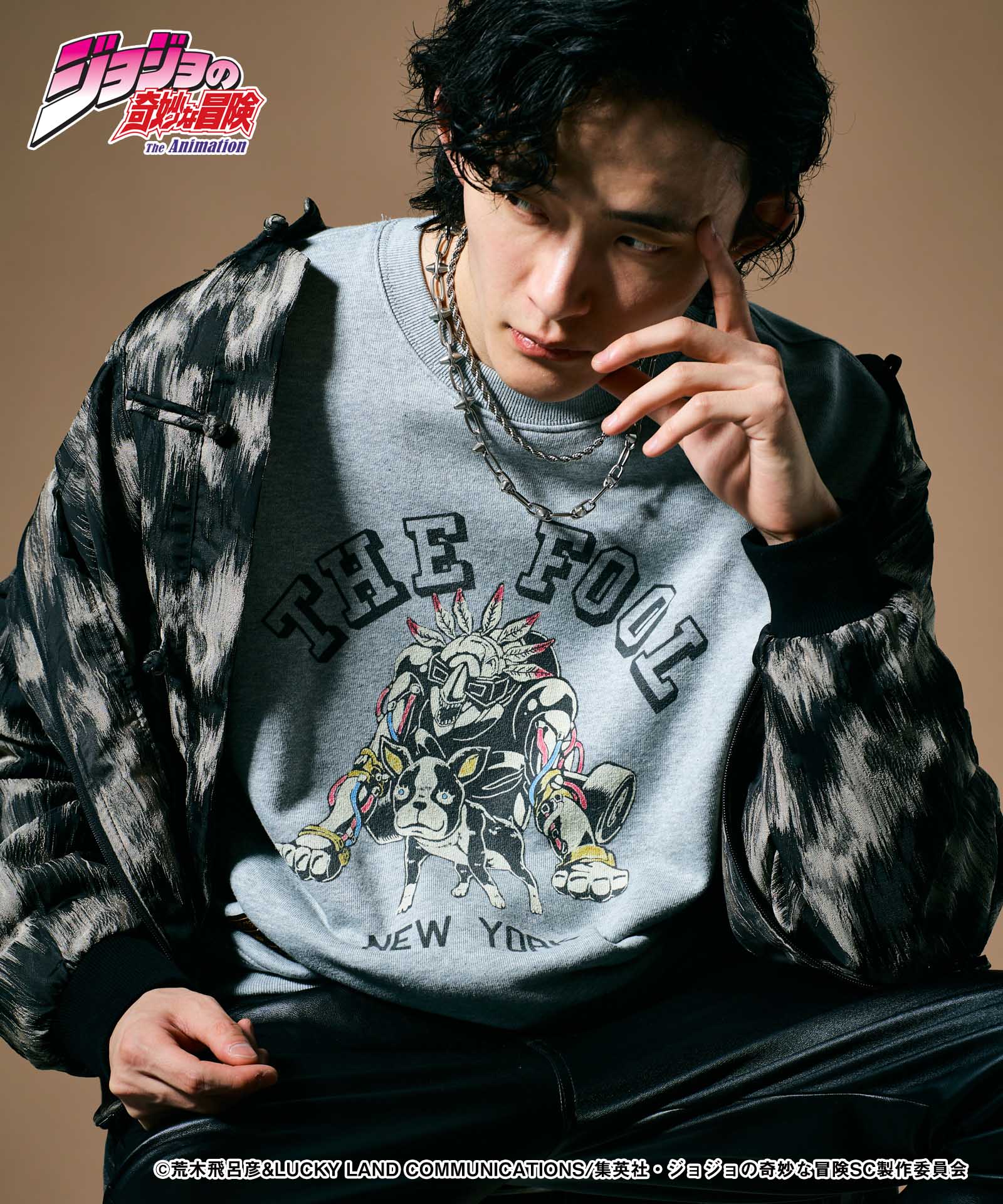 JOJO ジョジョ glamb グラム Iggy Sweat イギースウェット 愚者 ザ・フール