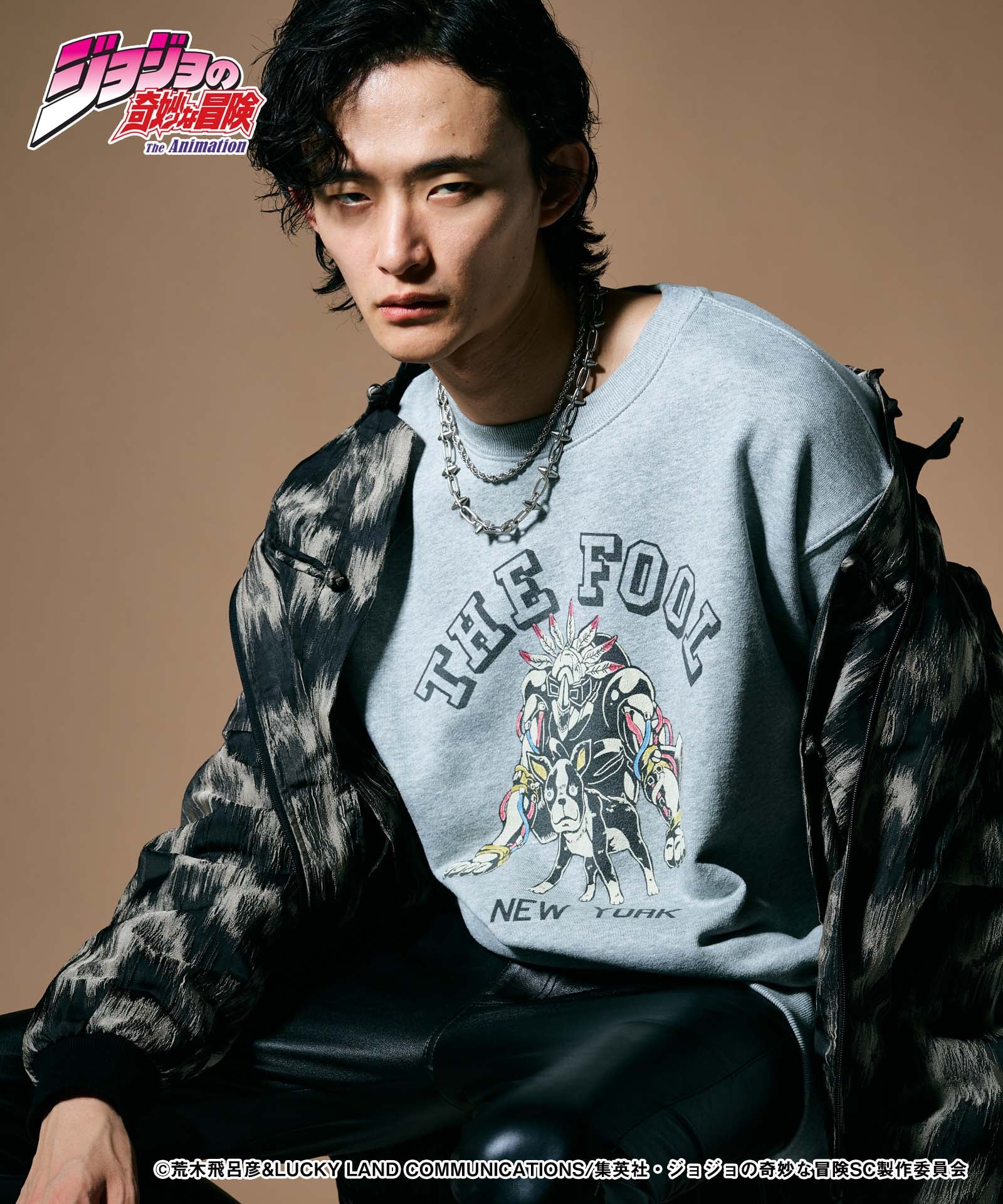 JOJO ジョジョ glamb グラム Iggy Sweat イギースウェット 愚者 ザ・フール