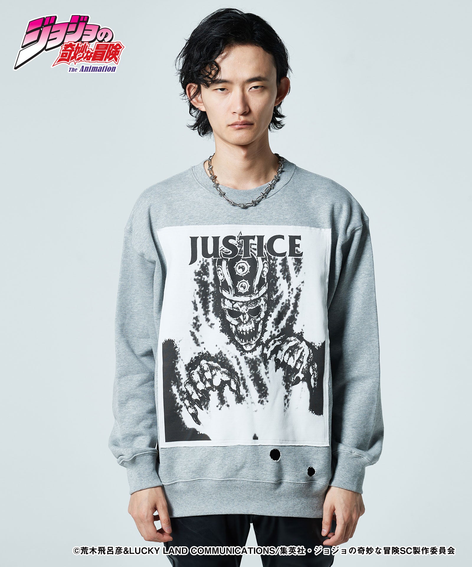 JOJO ジョジョ glamb グラム Justice Sweat ジャスティス スウェット エンヤ婆