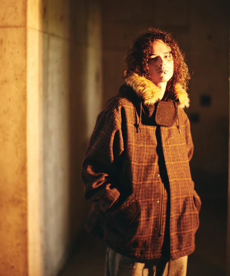 High Neck Short Mods Coat / ハイネックショートモッズコート glamb グラム