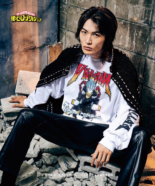 僕のヒーローアカデミア x glamb Tomura Shigaraki Long Sleeves T トムラシガラキ ロングスリーブT 特別価格