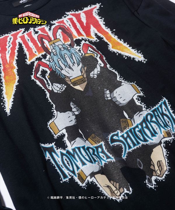 僕のヒーローアカデミア x glamb Tomura Shigaraki Long Sleeves T トムラシガラキ ロングスリーブT 特別価格