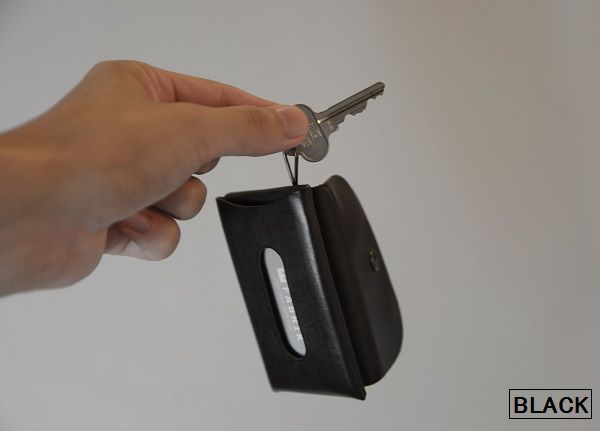 【即納】FABRIK ファブリック:KEY CASE&CARD/カードも入るレザーキーケース