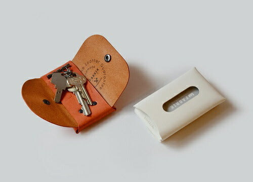 【即納】FABRIK ファブリック:KEY CASE&CARD/カードも入るレザーキーケース