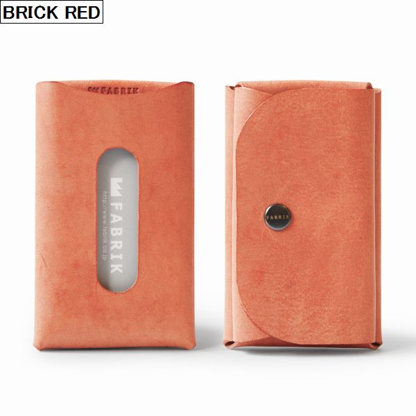 【即納】FABRIK ファブリック:KEY CASE&CARD/カードも入るレザーキーケース