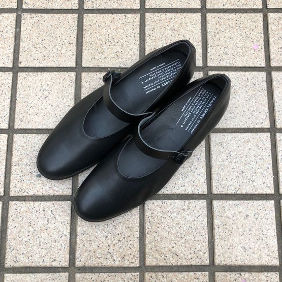 トラベルシューズ バイ ショセ TRAVEL SHOES by chausser ワンストラップ レザーシューズ