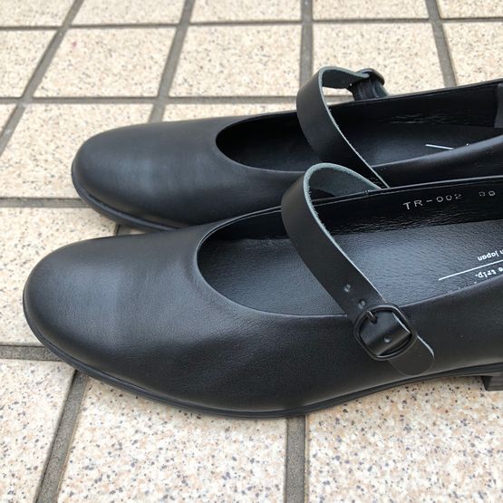 トラベルシューズ バイ ショセ TRAVEL SHOES by chausser ワンストラップ レザーシューズ