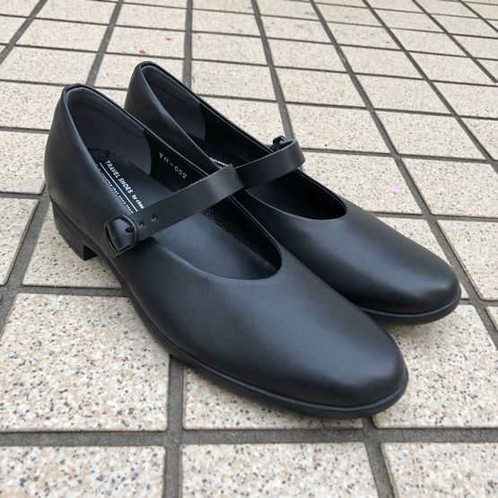 トラベルシューズ バイ ショセ TRAVEL SHOES by chausser ワンストラップ レザーシューズ
