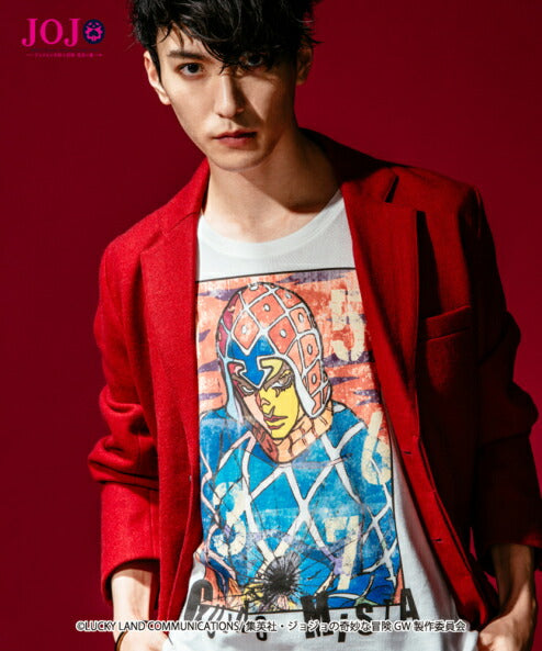 glamb・グラム Guido Mista T グイード・ミスタ Tシャツ JOJO ジョジョ