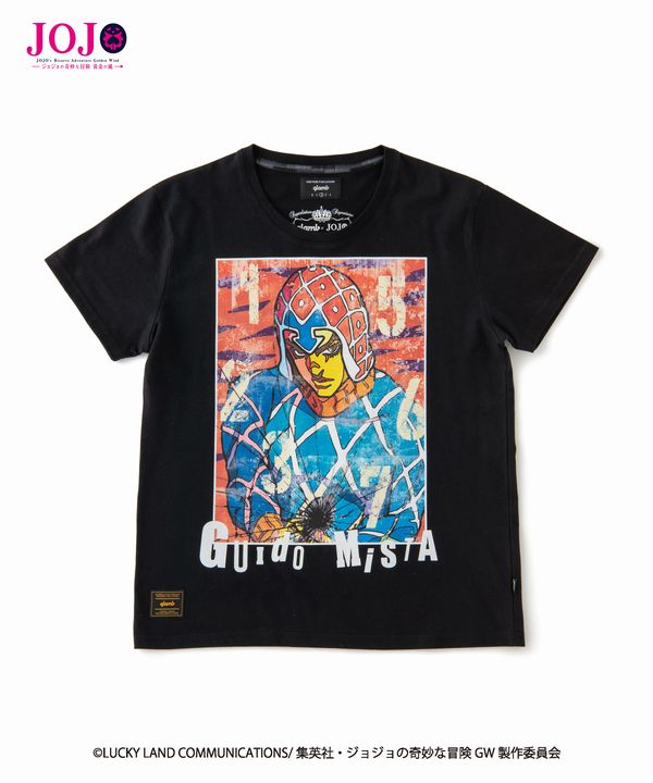 glamb・グラム Guido Mista T グイード・ミスタ Tシャツ JOJO ジョジョ