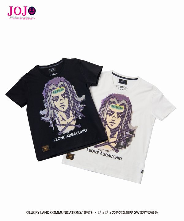 glamb・グラム Leone Abbacchio T レオーネ・アバッキオ Tシャツ JOJO