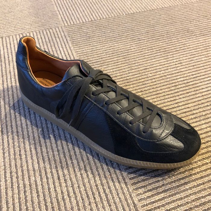 REPRODUCTION OF FOUND:ジャーマントレーナー/ホワイト GERMAN MILITARY TRAINER リプロダクション オブ ファウンド