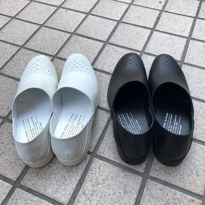TRAVEL SHOES by chausser トラベルシューズ バイ ショセ DOCTOR'S SHOES ドクターシューズ メダリオン レザースリッポンシューズ