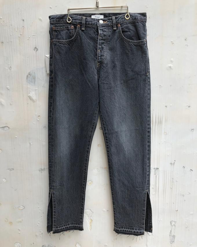 SALE/セール Prega プレガ / SLIT Fringe denim pants スリットフリンジデニムパンツ