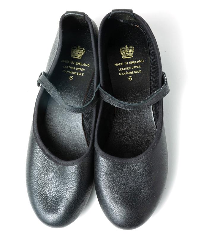 CROWN クラウン STRAP COURT JAZZ ストラップジャズシューズ ブラック