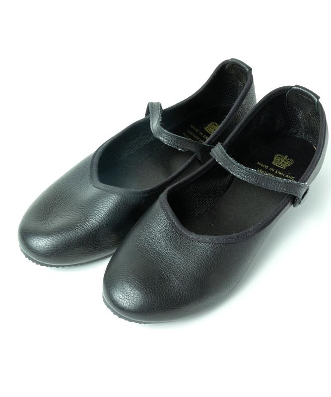 CROWN クラウン STRAP COURT JAZZ ストラップジャズシューズ ブラック