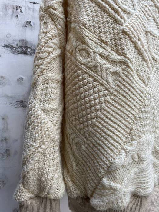 SALE/セール 77circa / 77サーカ circa make diamond patchwork fisherman sweater フィッシャーマンセーター 特別価格