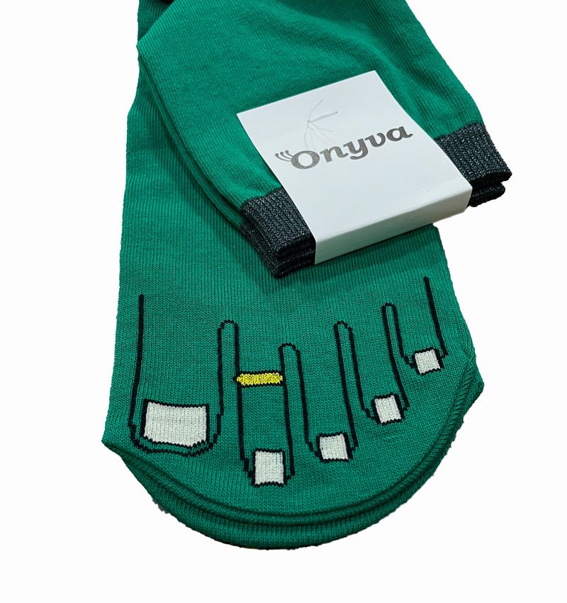 Onyva オニヴァ 6色 ニュー ソックス ONV-TE22112 ペディキュア