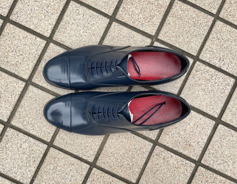 TRAVEL SHOES by chausser トラベルシューズ バイ ショセ ストレートチップ レザーシューズ