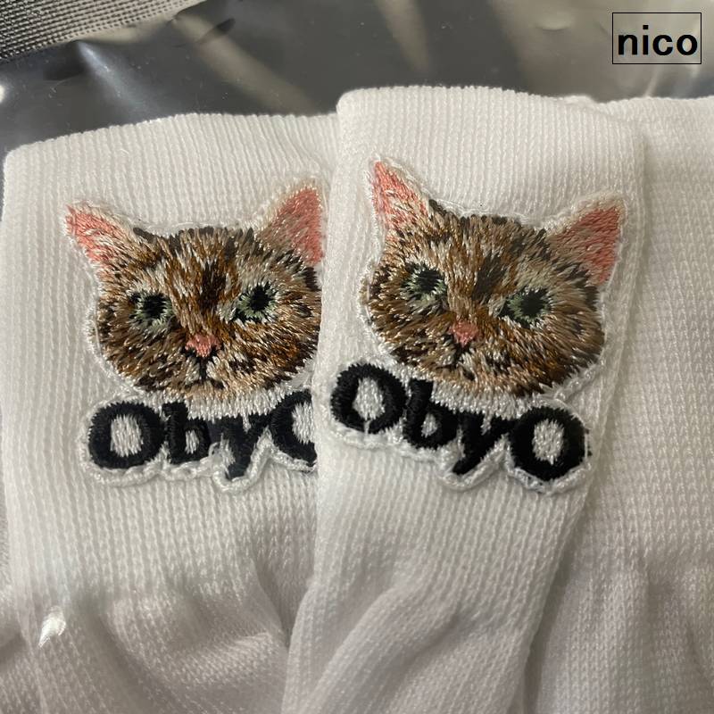 SALE/セール ONE BY ONE エンブレム ソックス emblem socks obyo 77circa