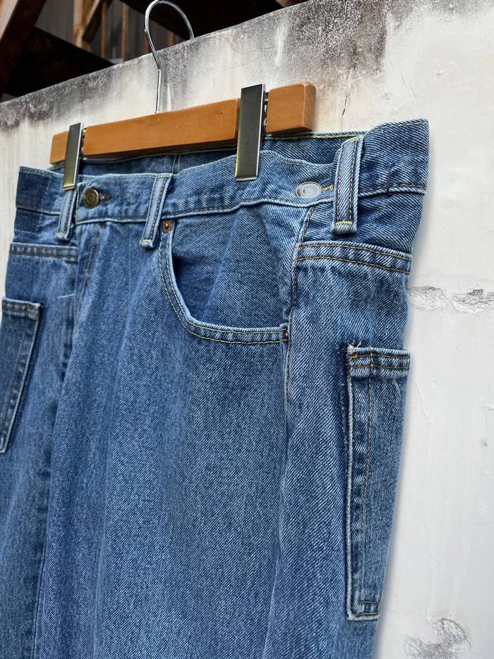 SALE/セール 77circa 77サーカ circa make wrap up denim pants リメイク デニムパンツ 特別価格
