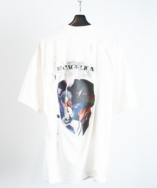 SEVESKIG セヴシグ EVANGELION S/SL Tee Ver.Main visual 001 / エヴァンゲリオン ダメージ Tシャツ