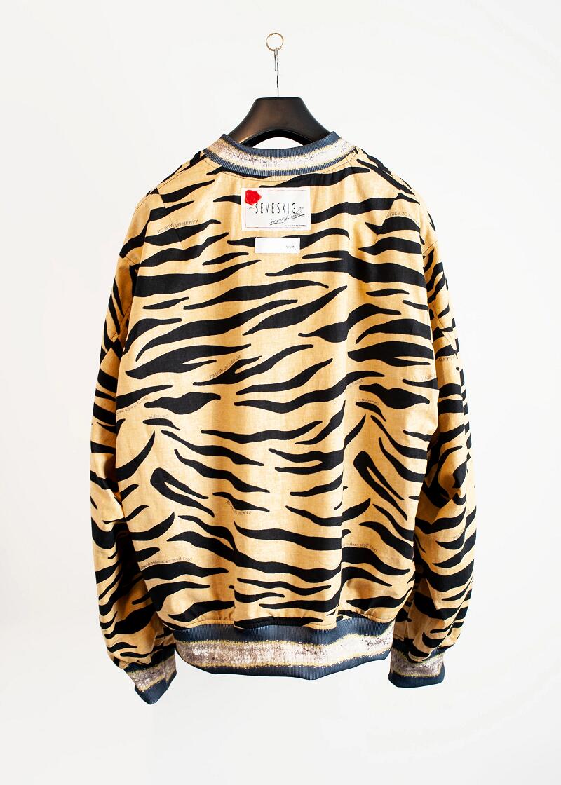 SEVESKIG セヴシグ Sev vs Tolq Souvenir Jacket Ver, Misled by AI スカジャン