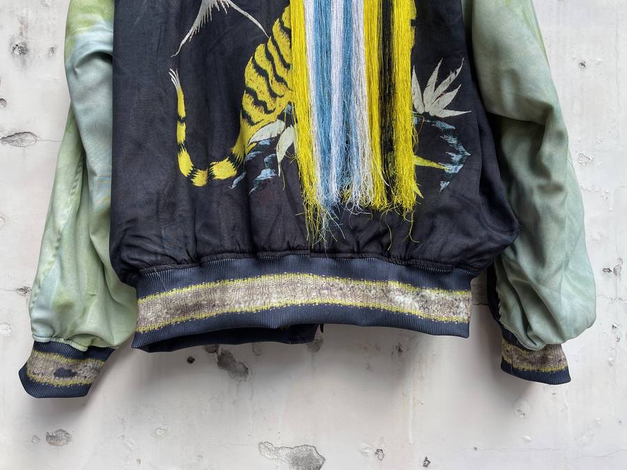 SEVESKIG セヴシグ Sev vs Tolq Souvenir Jacket Ver, Misled by AI スカジャン