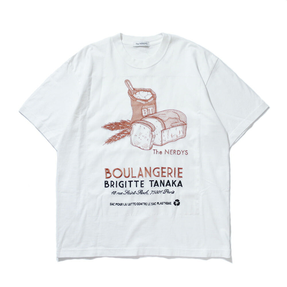 Brigitte Tanaka × The NERDYS BOULANGERIE T-shirt