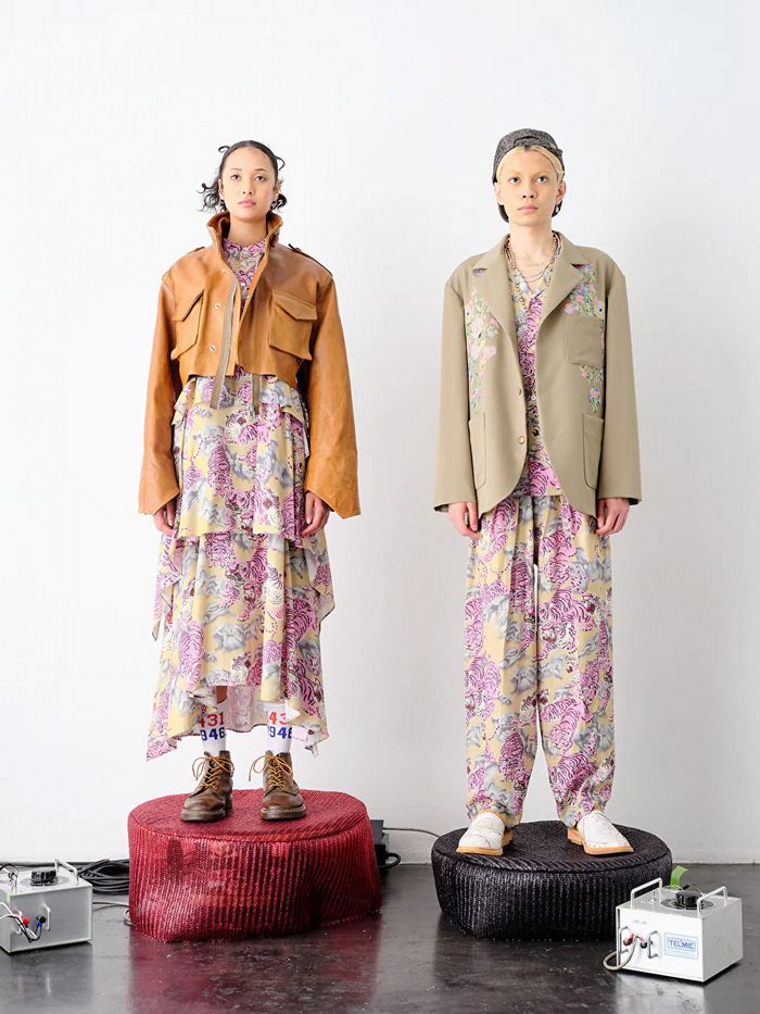 SEVESKIG セヴシグ SEVESKIG vs NIPOALOHA Trousers Ver,HYAKUTORA / アロハ トラウザース