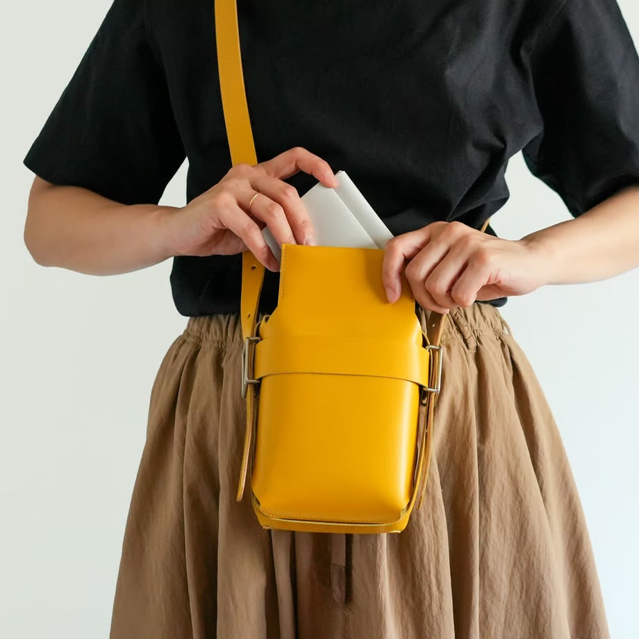 FABRIK ファブリック ミニショルダー バッグ UNIT / MUSTARD BAG