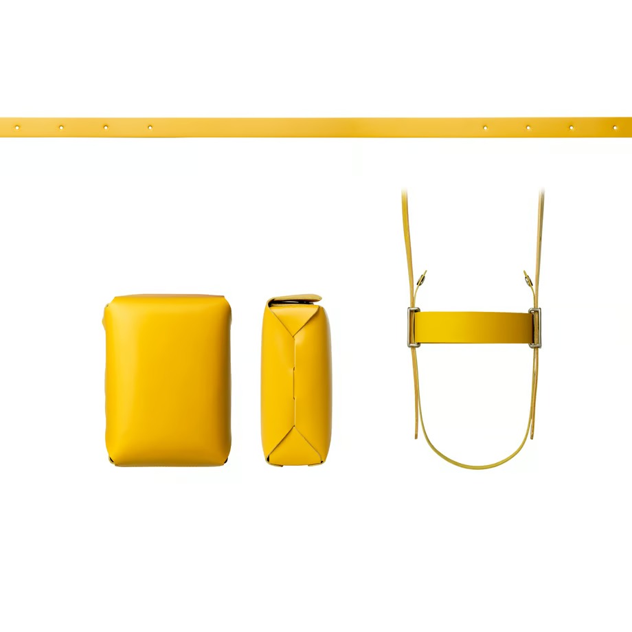 FABRIK ファブリック ミニショルダー バッグ UNIT / MUSTARD BAG