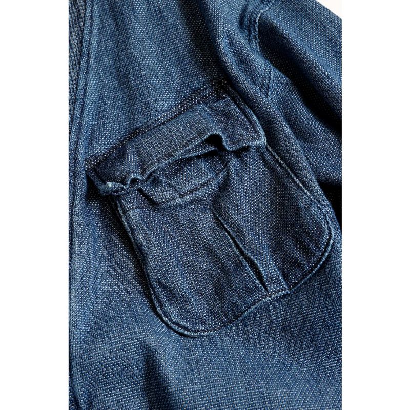 FDMTL ファンダメンタル HAORI JUNGLE LONG JACKET 3YR WASH