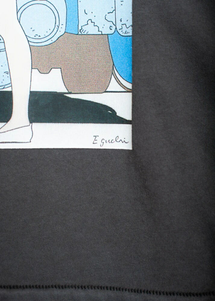 SEVESKIG セヴシグ Nostalgic Girl RZ01 L/SL Tee 江口寿史 老人Z