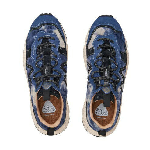 LENZAN Navy/Anthracit Flower MOUNTAIN フラワーマウンテン スニーカー