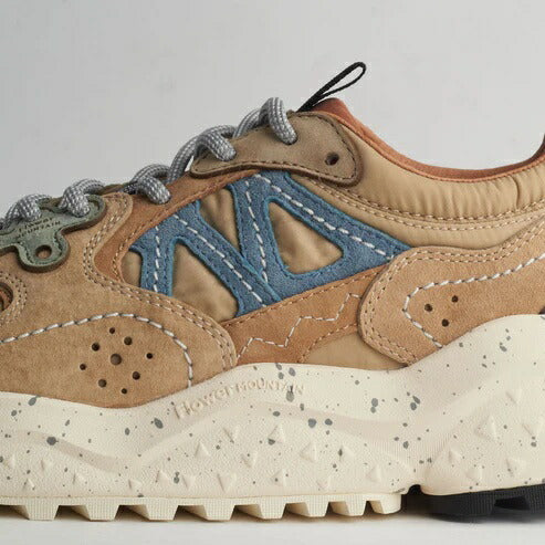 SOLIN Gray/Beige Flower MOUNTAIN フラワーマウンテン スニーカー