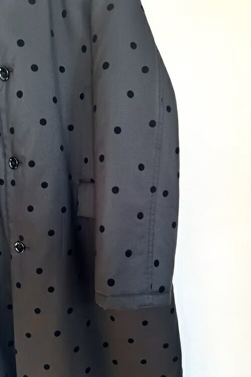 t.yamai paris ティ ヤマイ パリ フロッキードットダウンコート