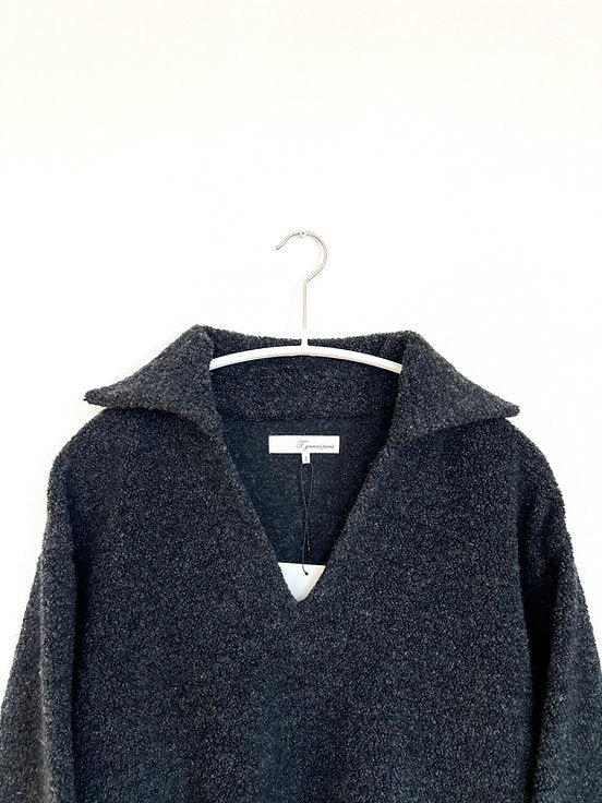 t.yamai paris ティ ヤマイ パリ シープボアスキッパートップス
