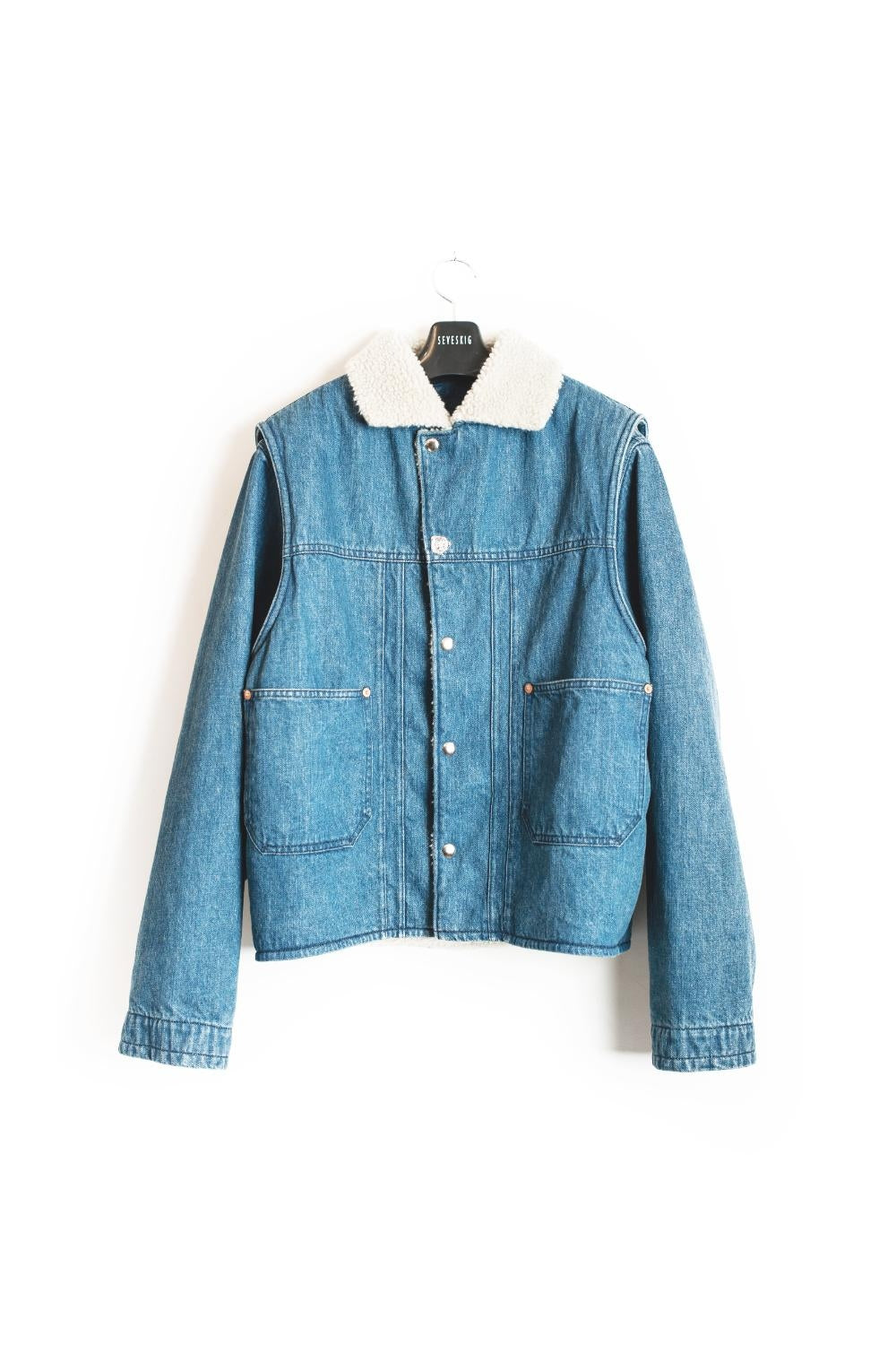 SEVESKIG セヴシグ Adapt Boa Denim Jacket ボア デニムジャケット