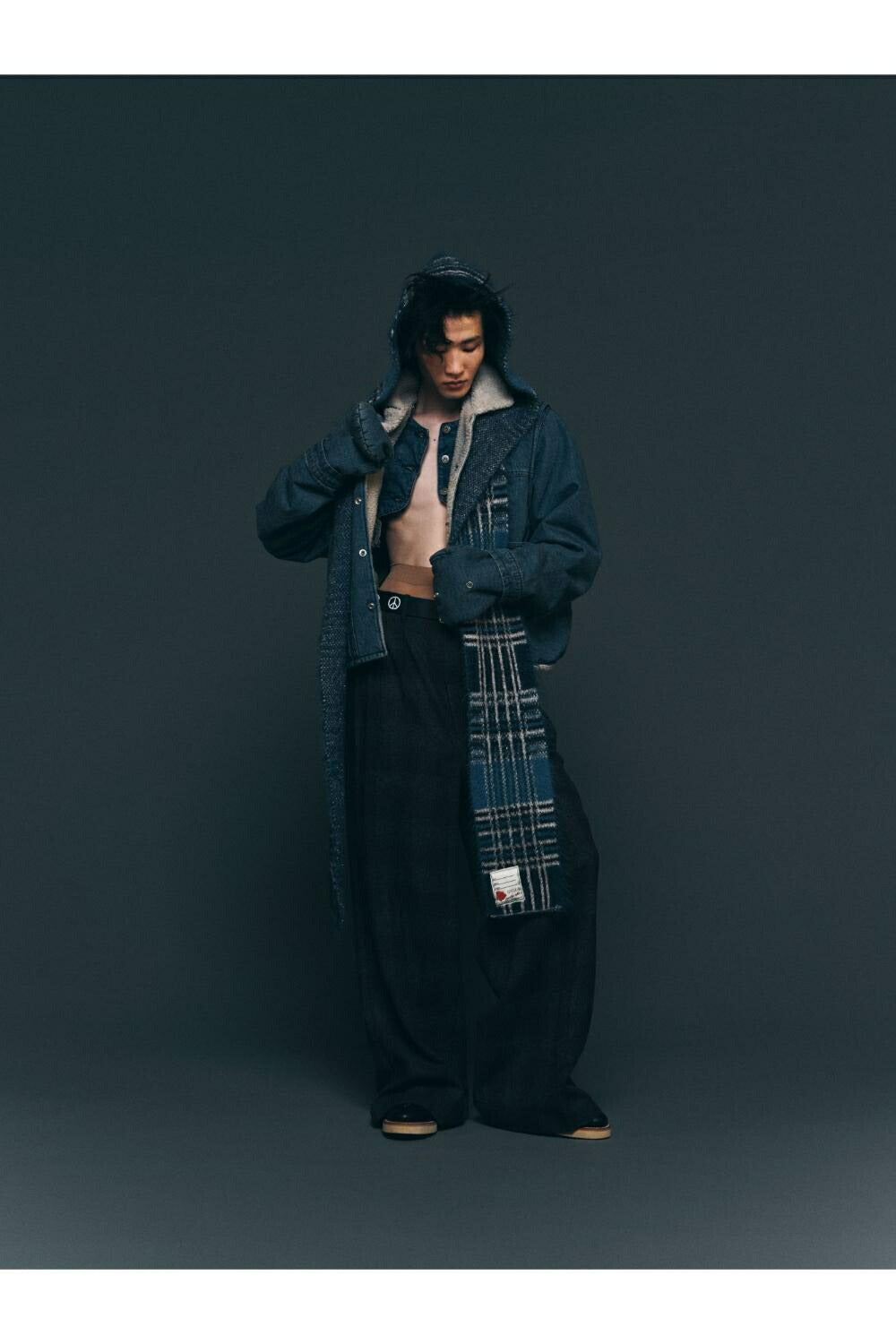 SEVESKIG セヴシグ Adapt Boa Denim Jacket ボア デニムジャケット