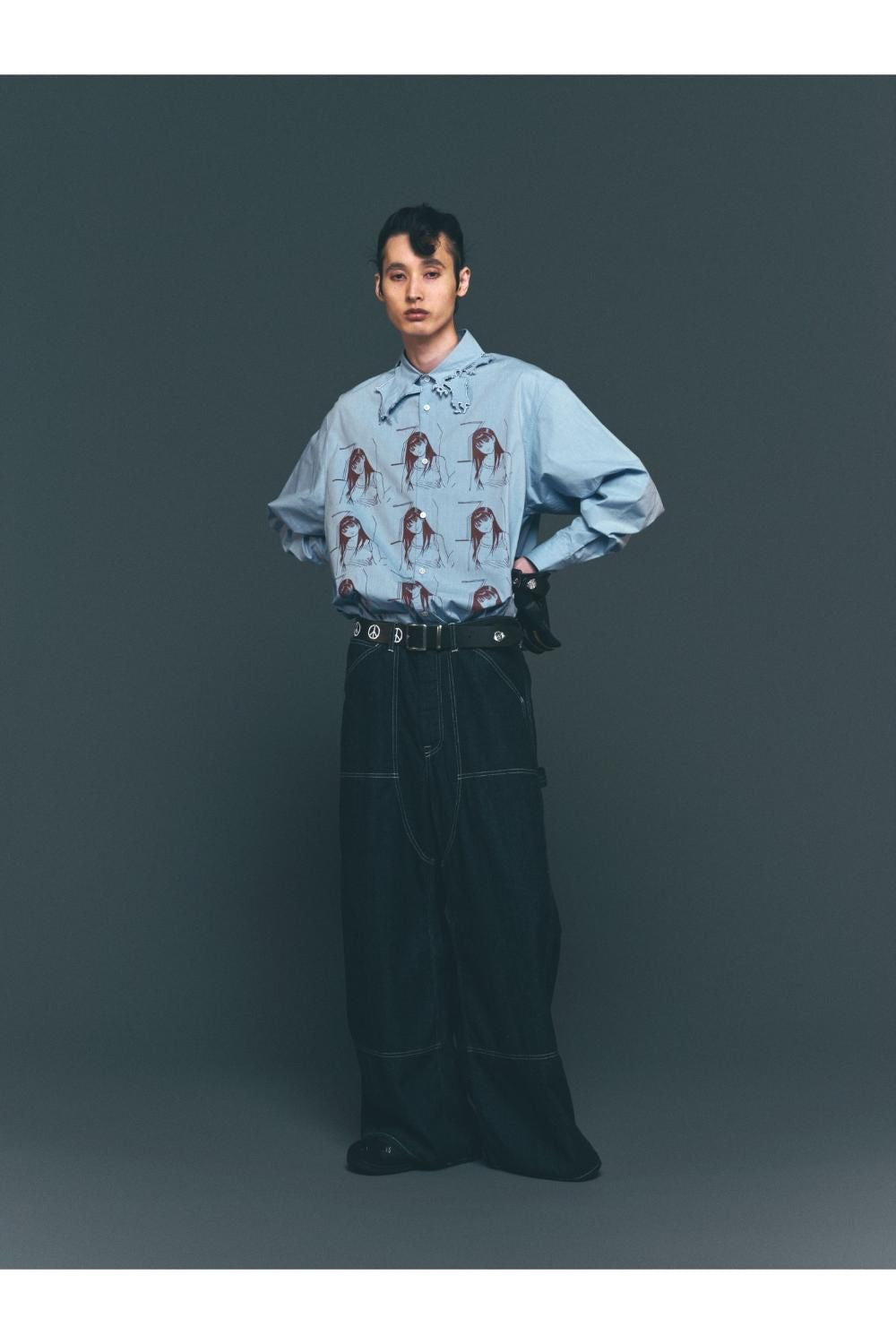 SEVESKIG セヴシグ Classic Double-Knee Painter Wide Pants クラシック ペインターパンツ