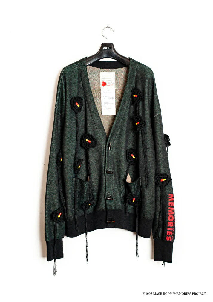 SEVESKIG MEMORIES M.V Jacquard Cardigan セヴシグ 大友克洋