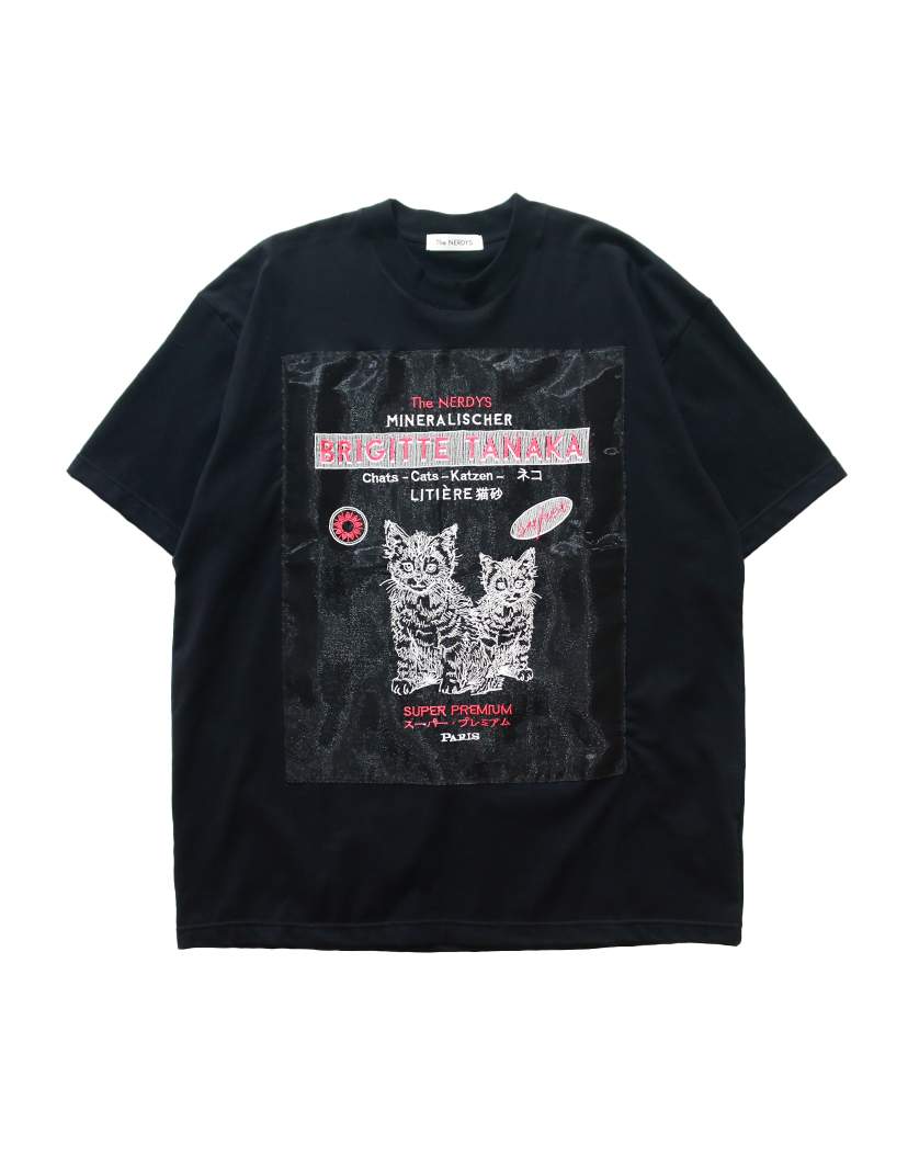 Brigitte Tanaka × The NERDYS CATS T-shirt 2026