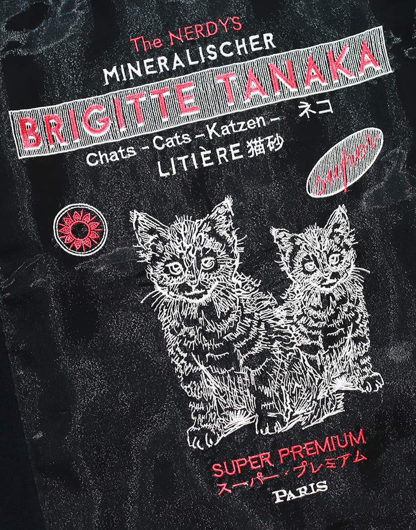 Brigitte Tanaka × The NERDYS CATS T-shirt 2026