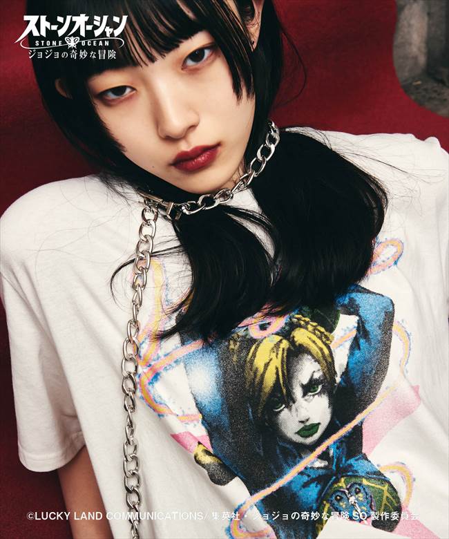 glamb グラム JOJO ジョジョ 空条徐倫 T Jolyne T