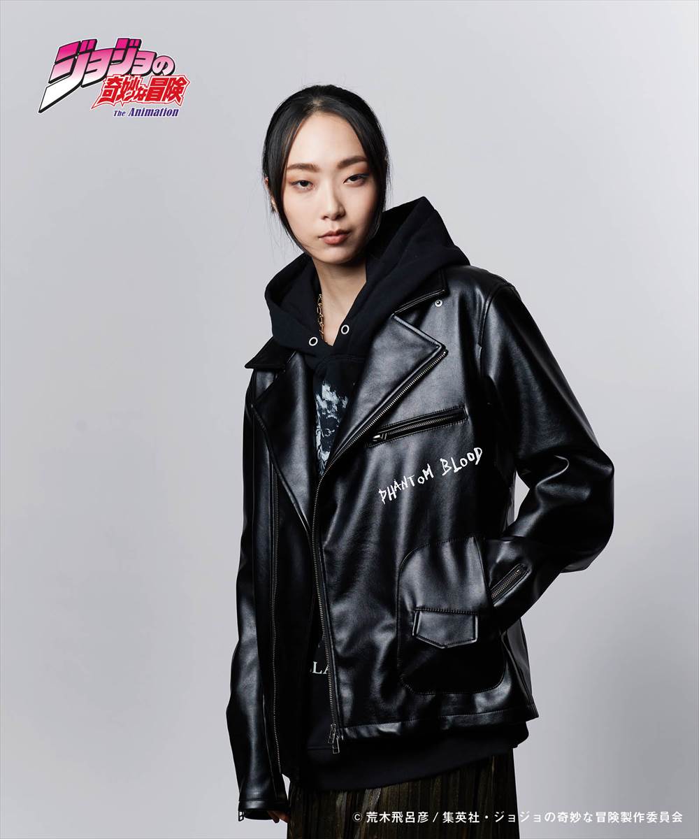 ジョジョの奇妙な冒険 JOJO glamb グラム Stone Mask Riders Jacket ストーンマスクライダースジャケット