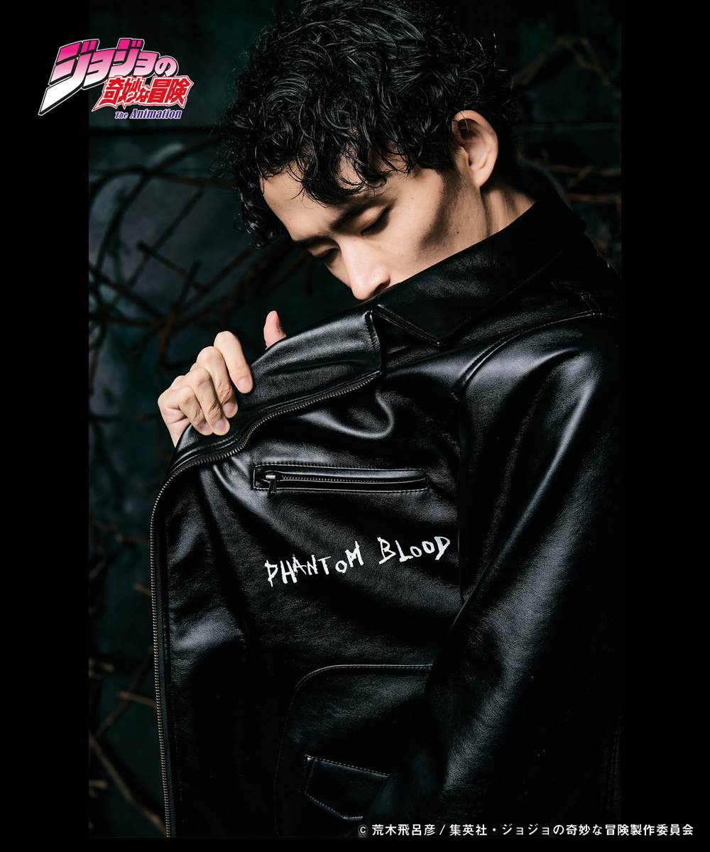 ジョジョの奇妙な冒険 JOJO glamb グラム Stone Mask Riders Jacket ストーンマスクライダースジャケット