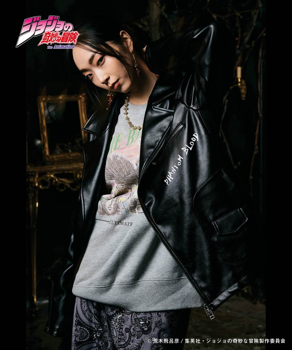 ジョジョの奇妙な冒険 JOJO glamb グラム Stone Mask Riders Jacket ストーンマスクライダースジャケット